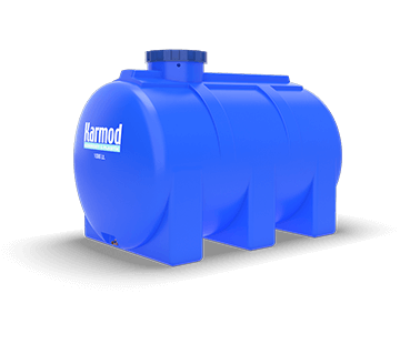 Резервуар для хранения воды объемом 1.000 литров