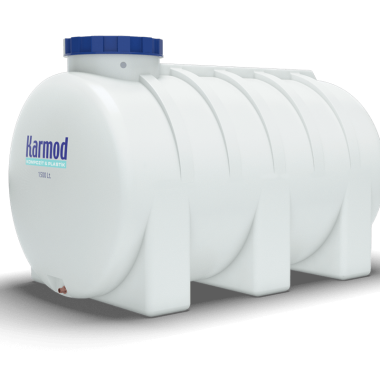1500 liters horizontal water tank