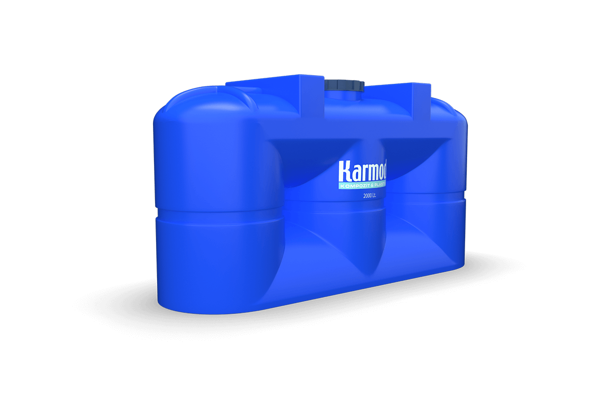 2000 liters blue plastic underground tanks models