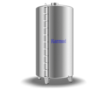 Serbatoio di Stoccaggio in Acciaio Inox da 25000 Litri