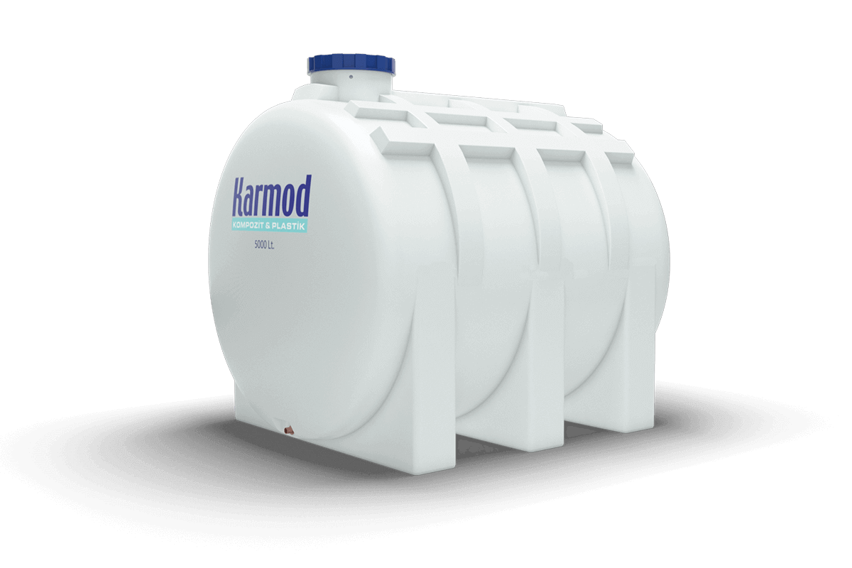 5000 liters horizontal water tank