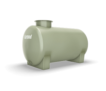 750 Liter Horizontaler Polyester Wassertank