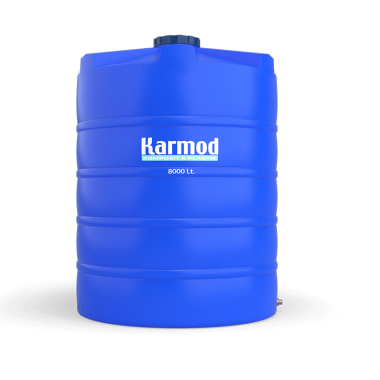 8000 liters vertical plastic tank