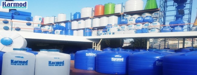 What materials are used to manufacture water tanks?