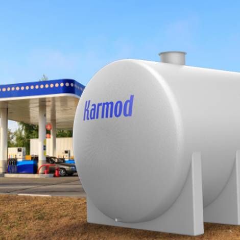 Réservoir de stockage de carburant en fibre de verre, prix des réservoirs  de stockage de diesel
