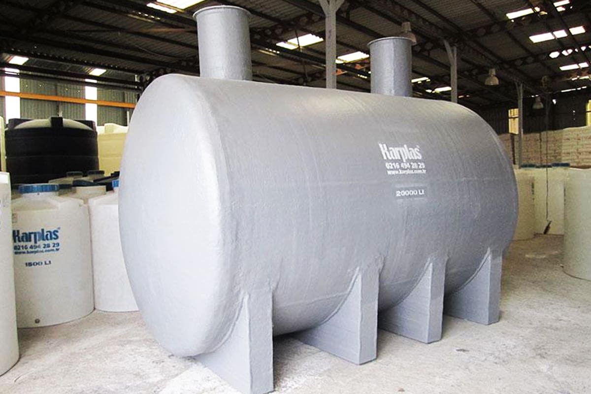 fiberglass underground water tanks