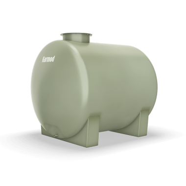 Fiberglass water tank 2500 liters