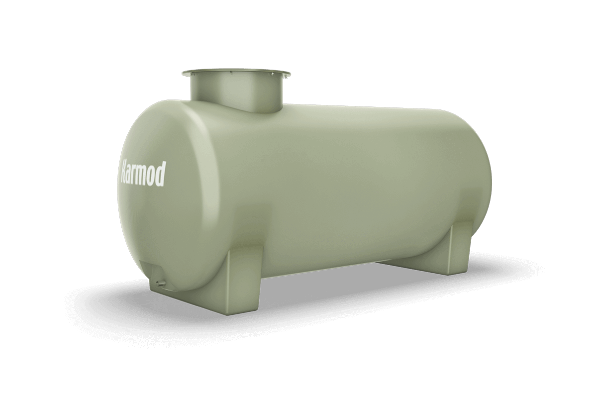 Fiberglass water tank 500 liters