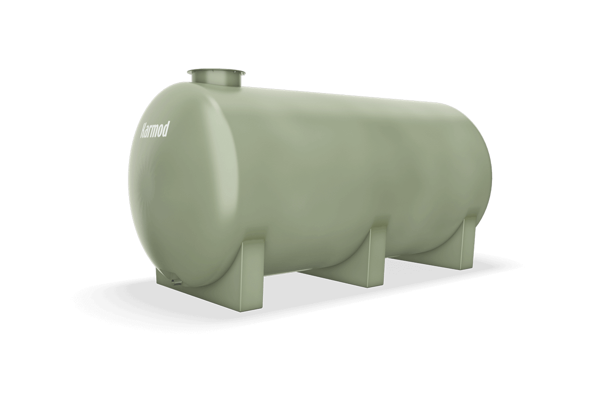 Fiberglass water tank 7500 liters