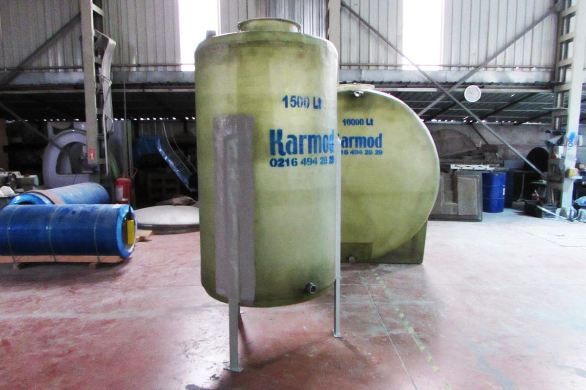 frp water tanks with stand