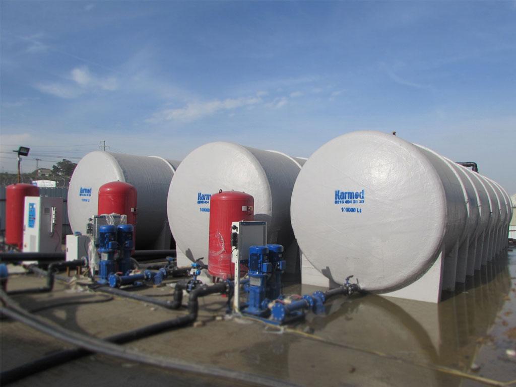 industrial fiberglass tanks