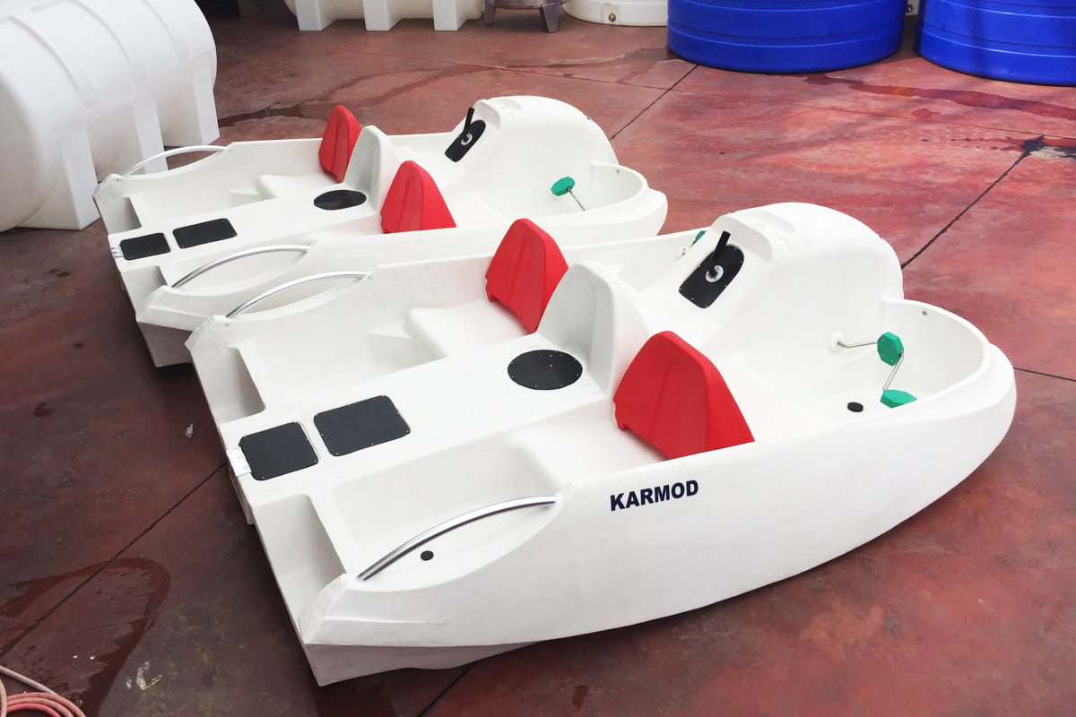 karmod plastic boat