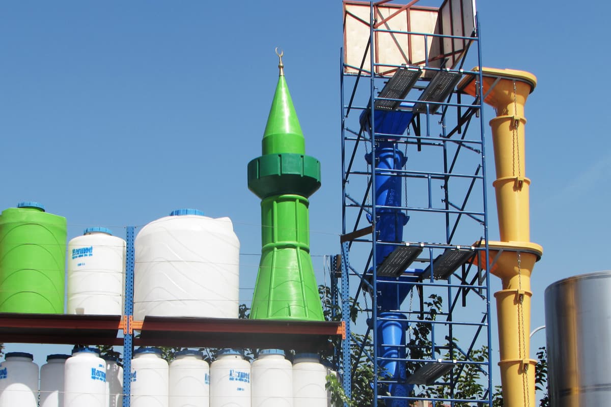 karmod plastic minaret