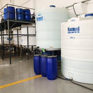 Plastic and polyester acid tank production