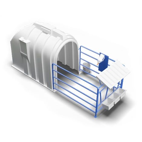 plastic calf hutches