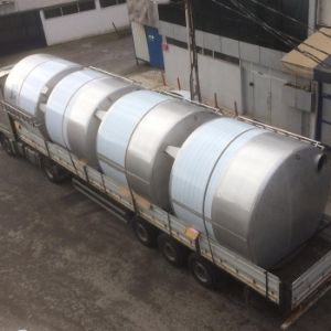 Stainless water tank production for hotels