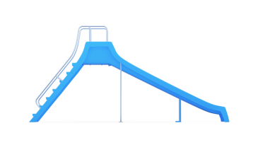 flat water slide