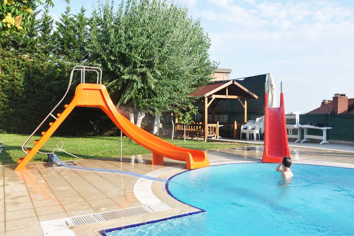 water slide for pool