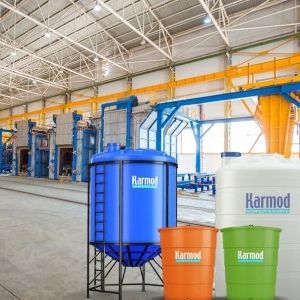 What materials are used to manufacture water tanks?